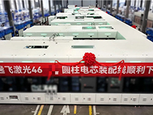 逸飞激光又一46系大圆柱电池量产线下线，交付全球电池头部客户